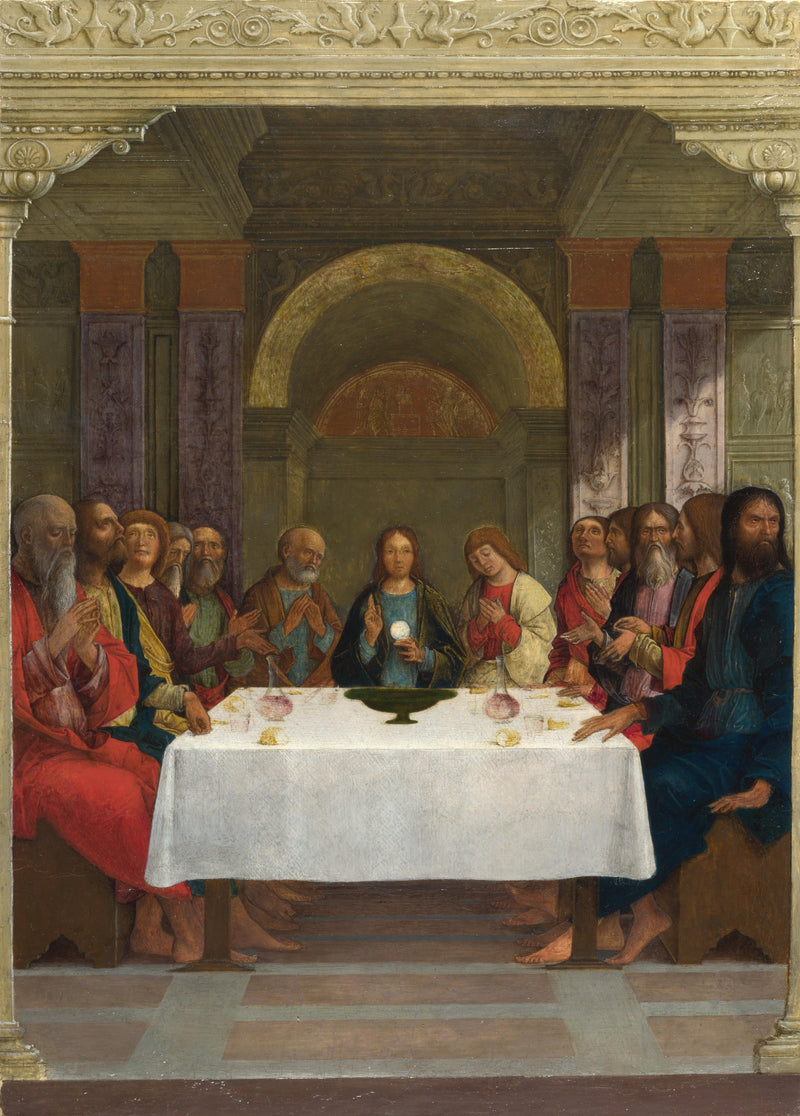 L'institution de l'Eucharistie - Ercole de’ Roberti