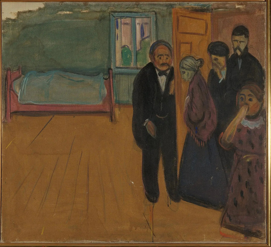 L'Odeur de la mort - Edvard Munch