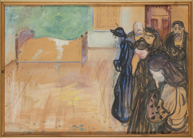 L'Odeur de la mort - Edvard Munch