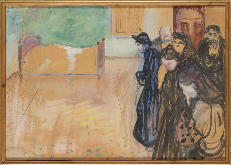 L'Odeur de la mort - Edvard Munch
