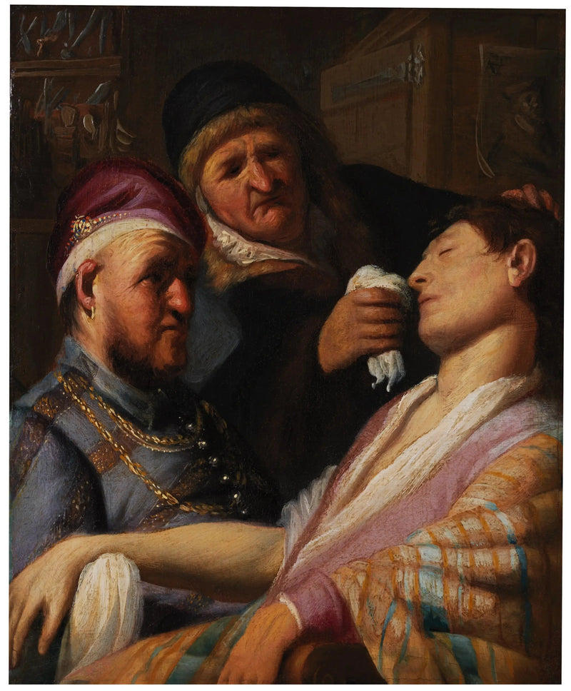 L'Odorat, ou le patient inconscient - Rembrandt