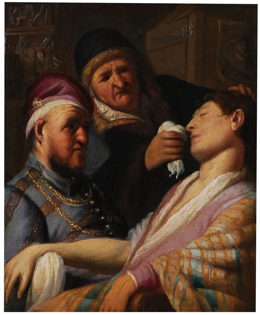 L'Odorat, ou le patient inconscient - Rembrandt