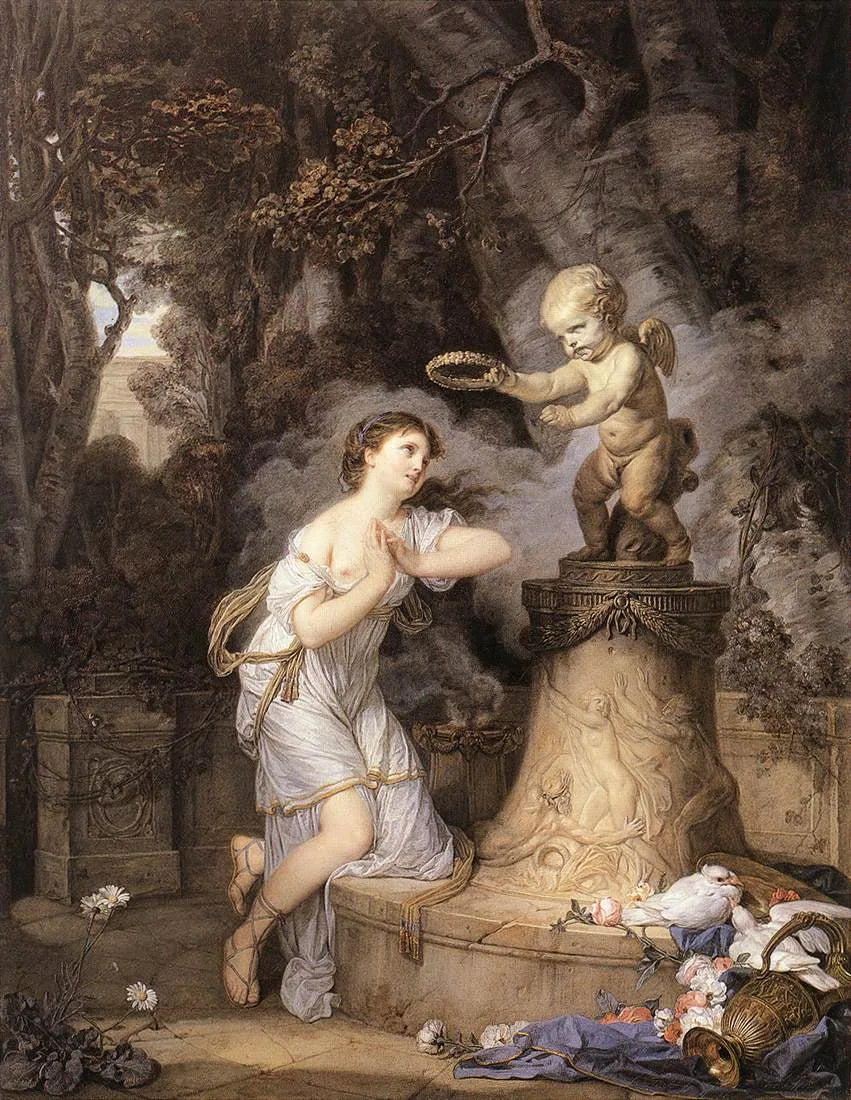 L'offrande à l'amour - Jean-Baptiste Greuze
