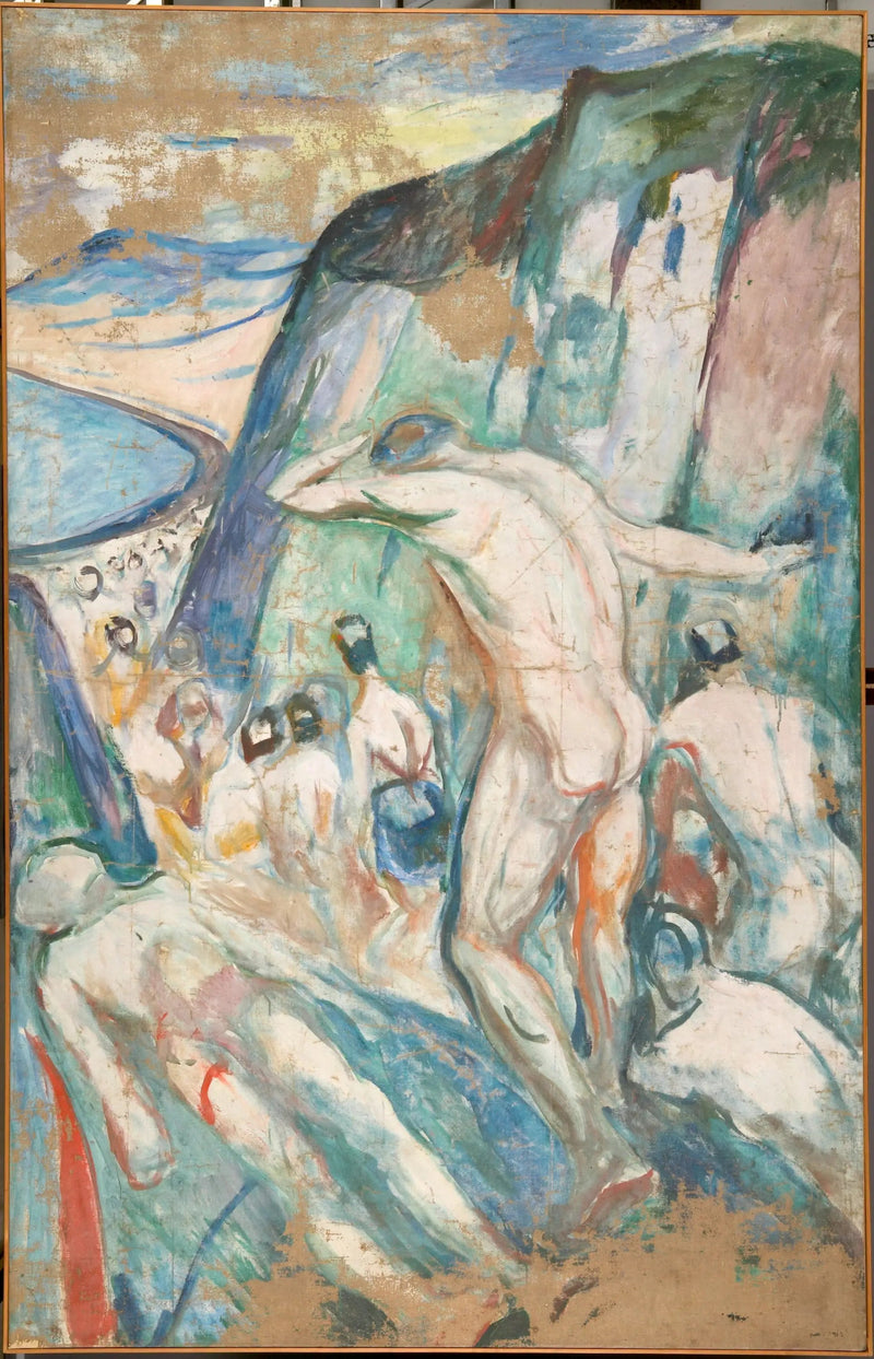 L'Orage : partie droite - Edvard Munch