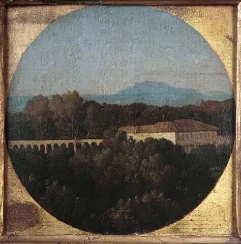 L'Orangerie de la villa Borghèse - Jean-Auguste-Dominique Ingres