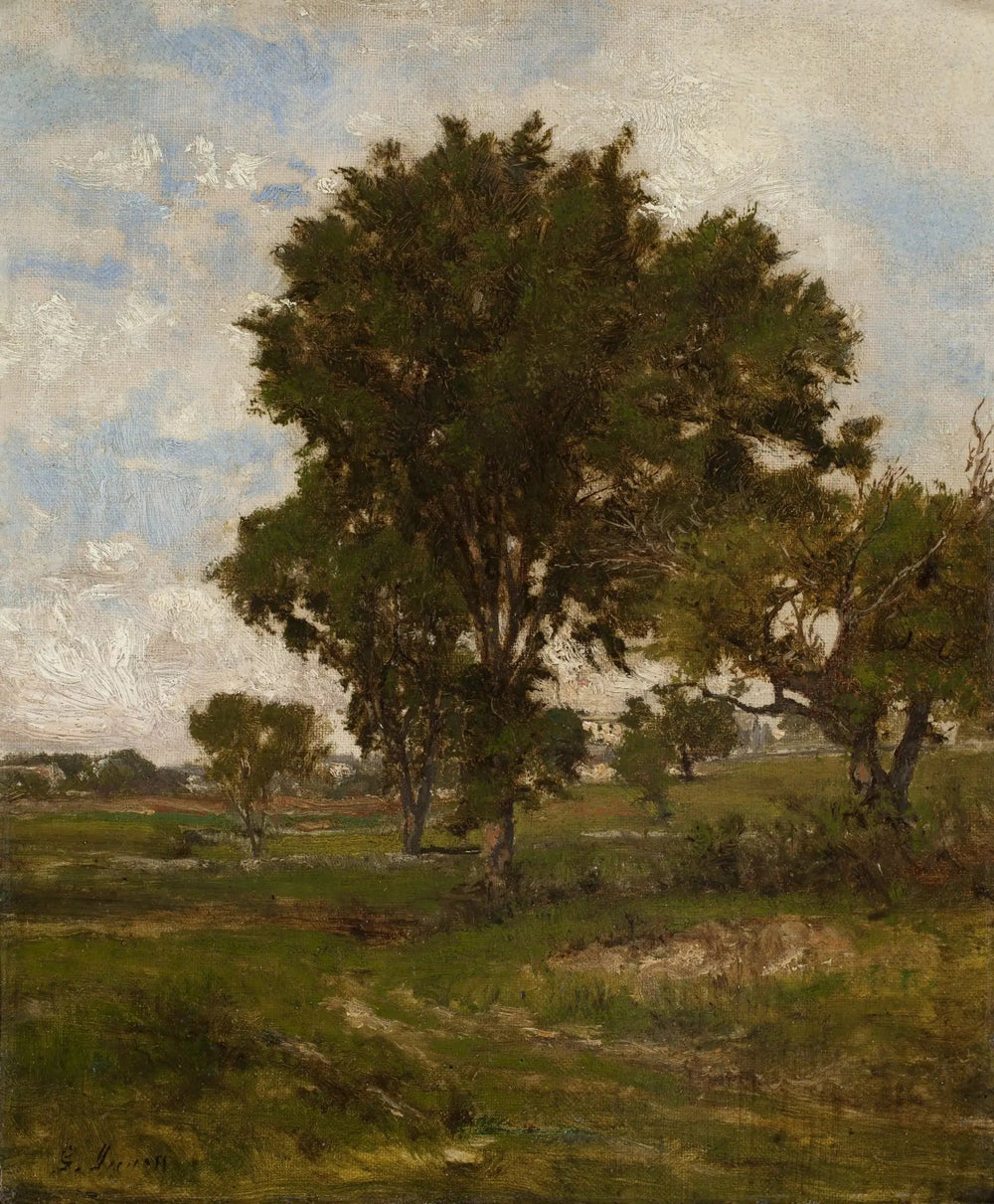 L'Orme - George Inness image 1 reproduction de peinture à l’huile
