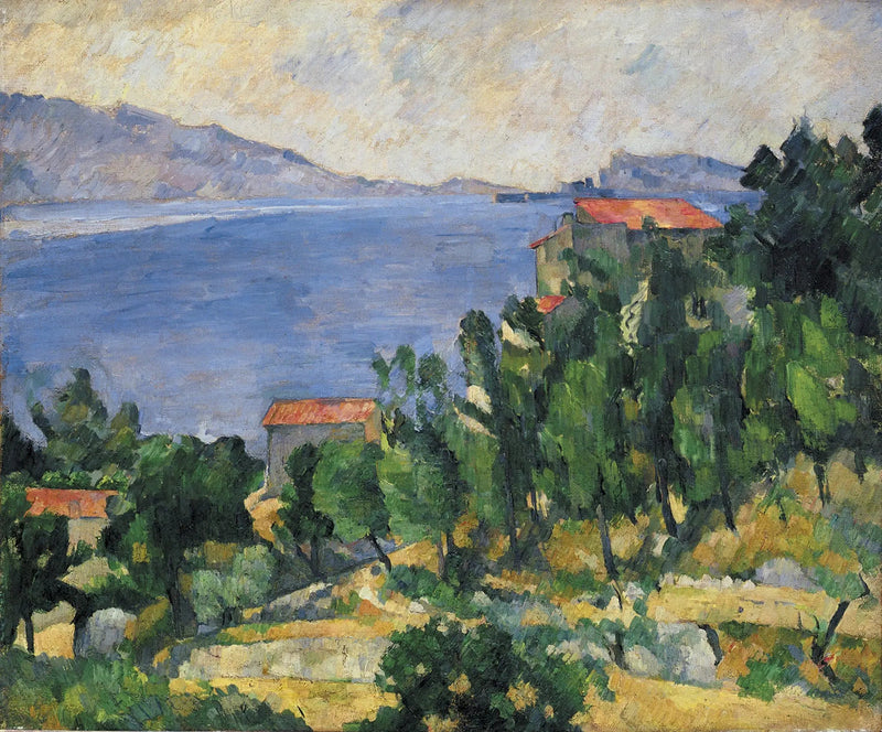 La Baie de l'Estaque vue de l'est - Paul Cézanne