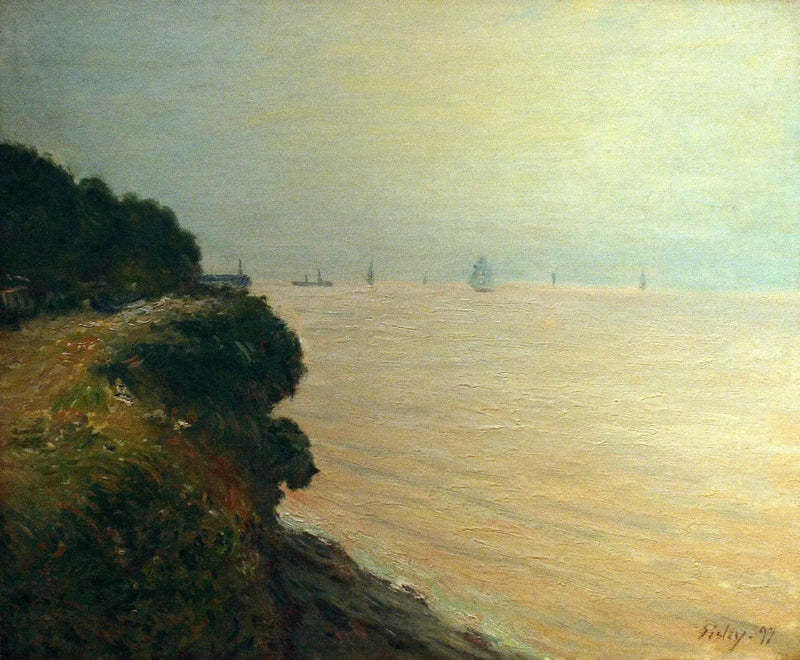 La Baie de Langland - Alfred Sisley