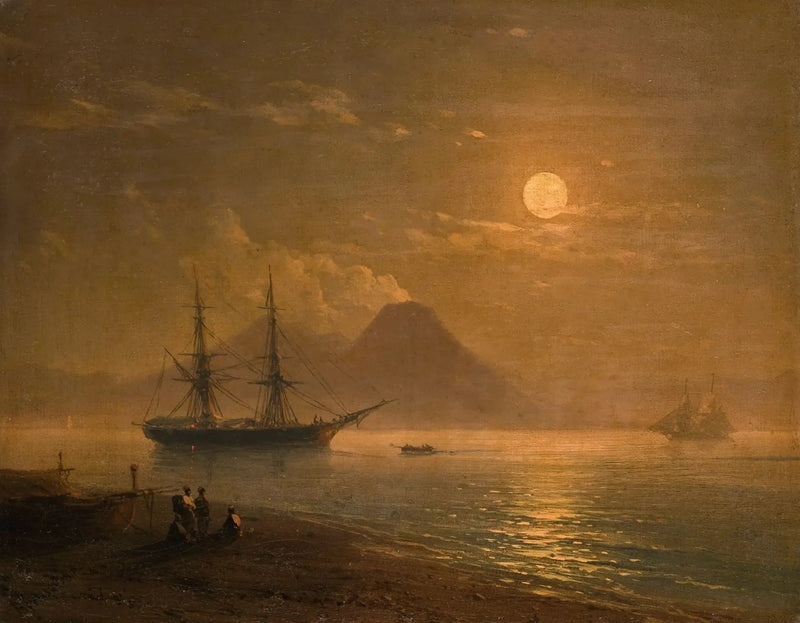 La baie de Naples - Ivan Aïvazovski
