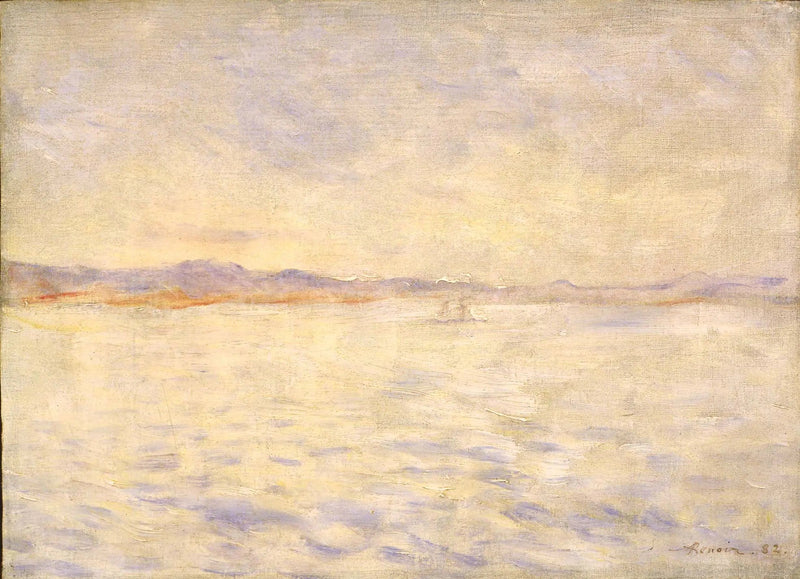 La baie de Naples - Pierre-Auguste Renoir