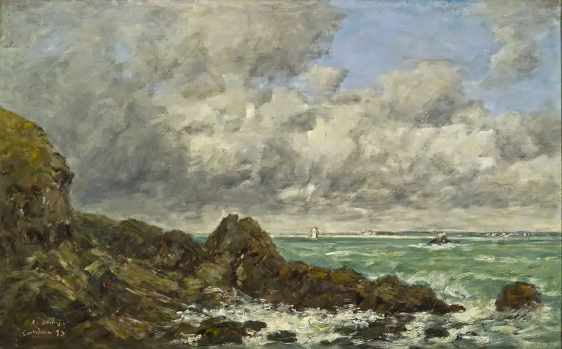La baie de Portrieux - Eugène Boudin