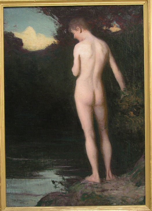 La Baigneuse - Frank Weston Benson