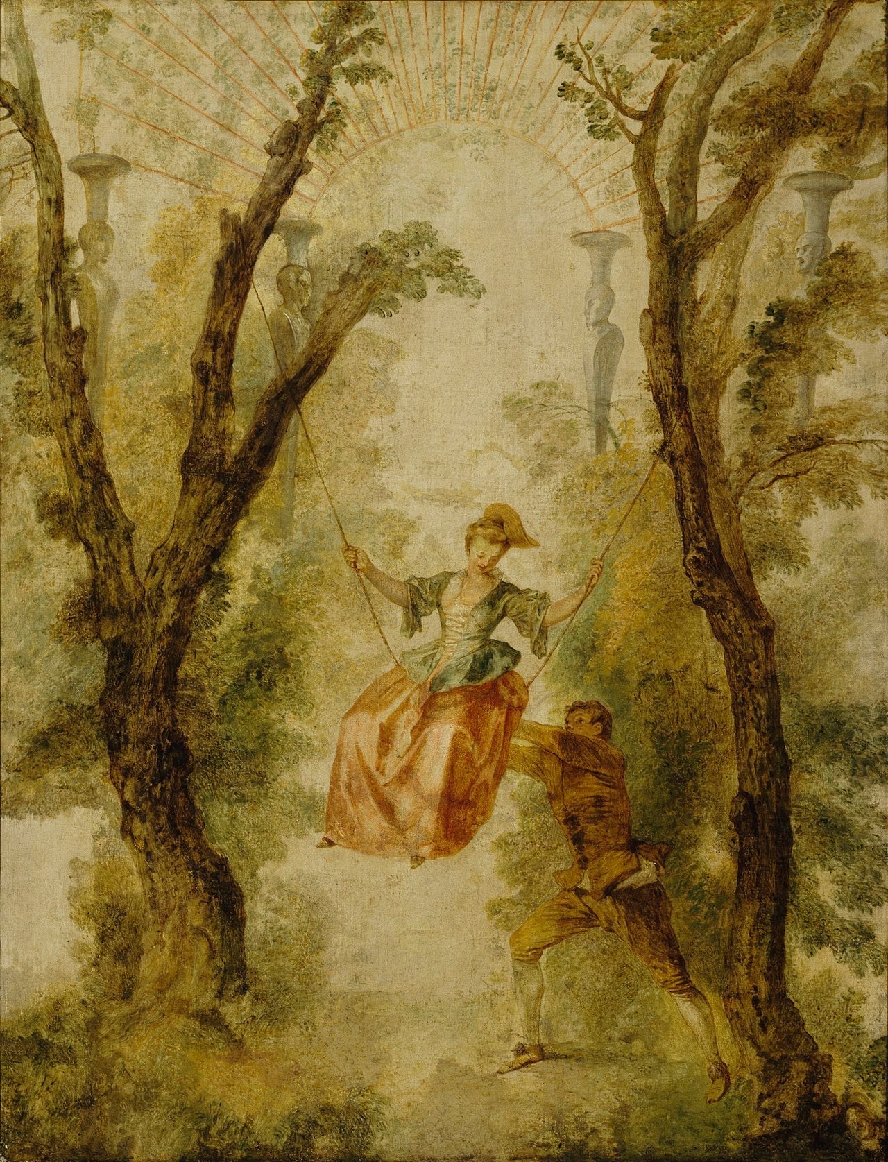 La balançoire - Antoine Watteau - Alpha Reproduction