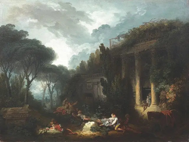 La Bascule - Jean-Honoré Fragonard