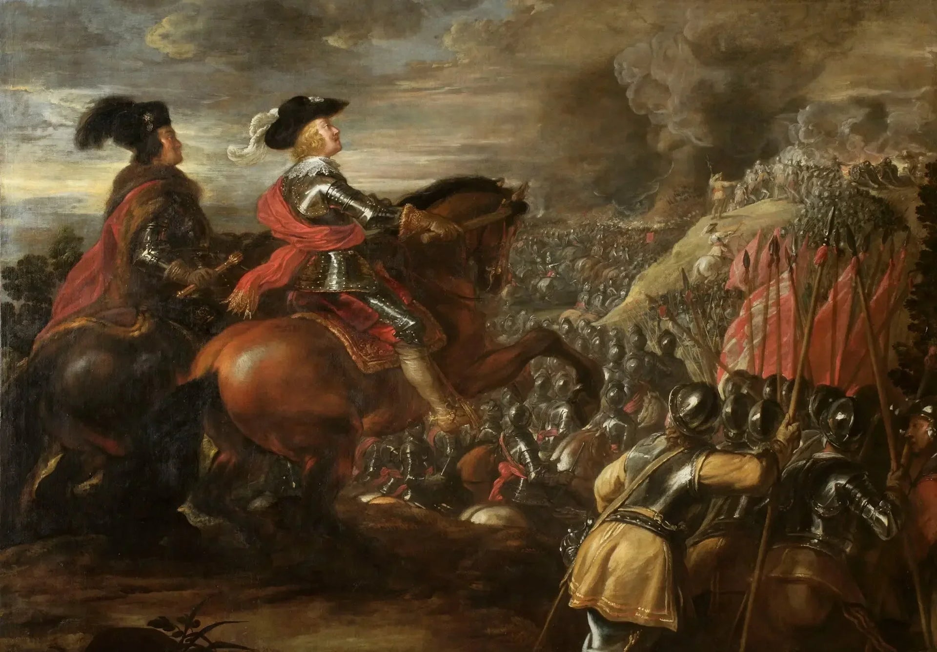 La bataille de Nördlingen, 1634 - Peter Paul Rubens image 1 reproduction artisanale de tableau