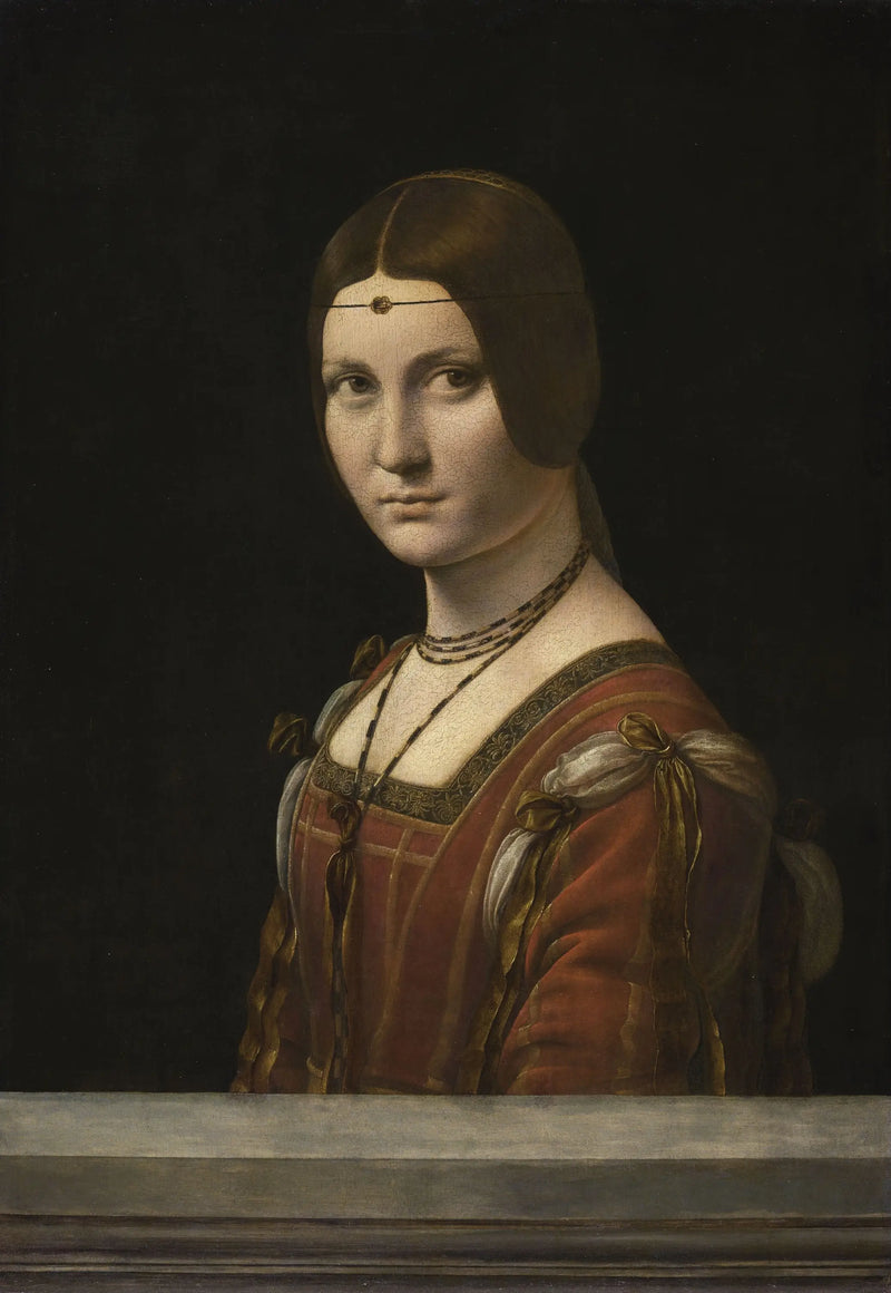 La Belle Ferronnière - Léonard de Vinci