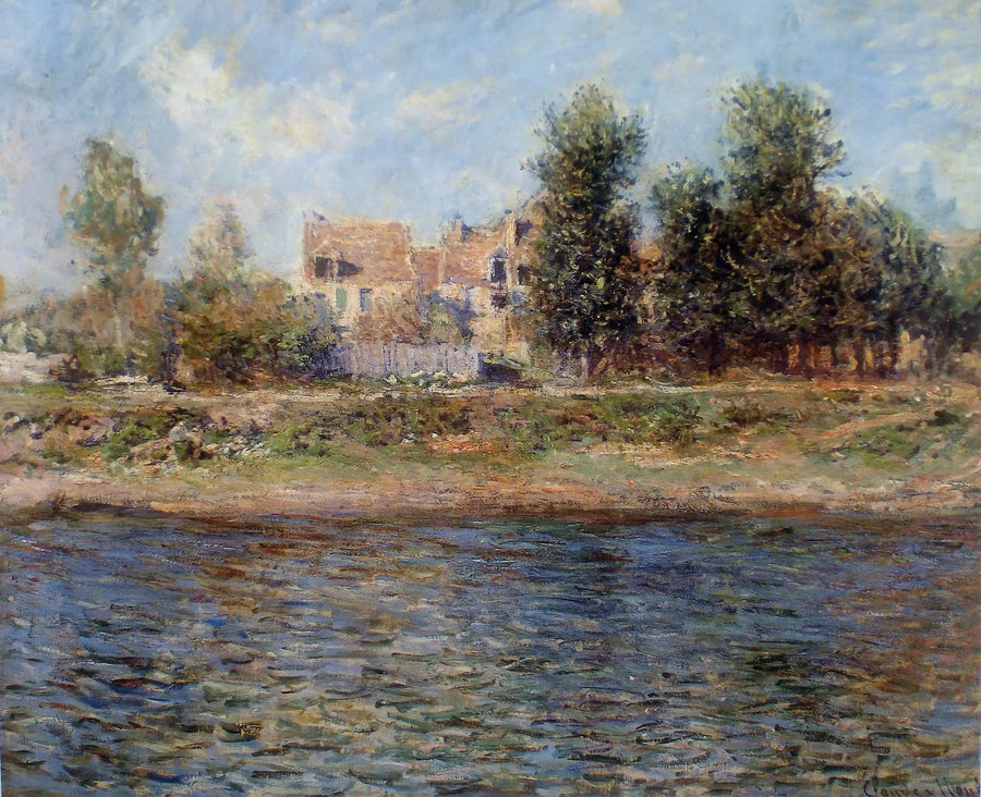 La berge de la Seine - Claude Monet