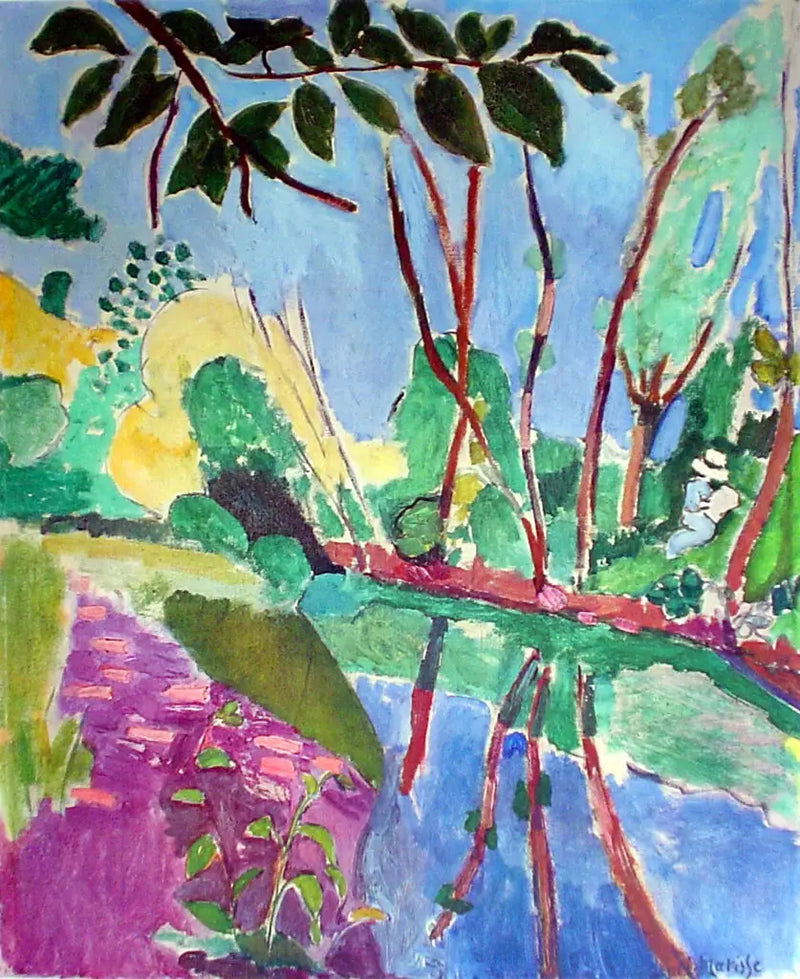 La berge - Henri Matisse