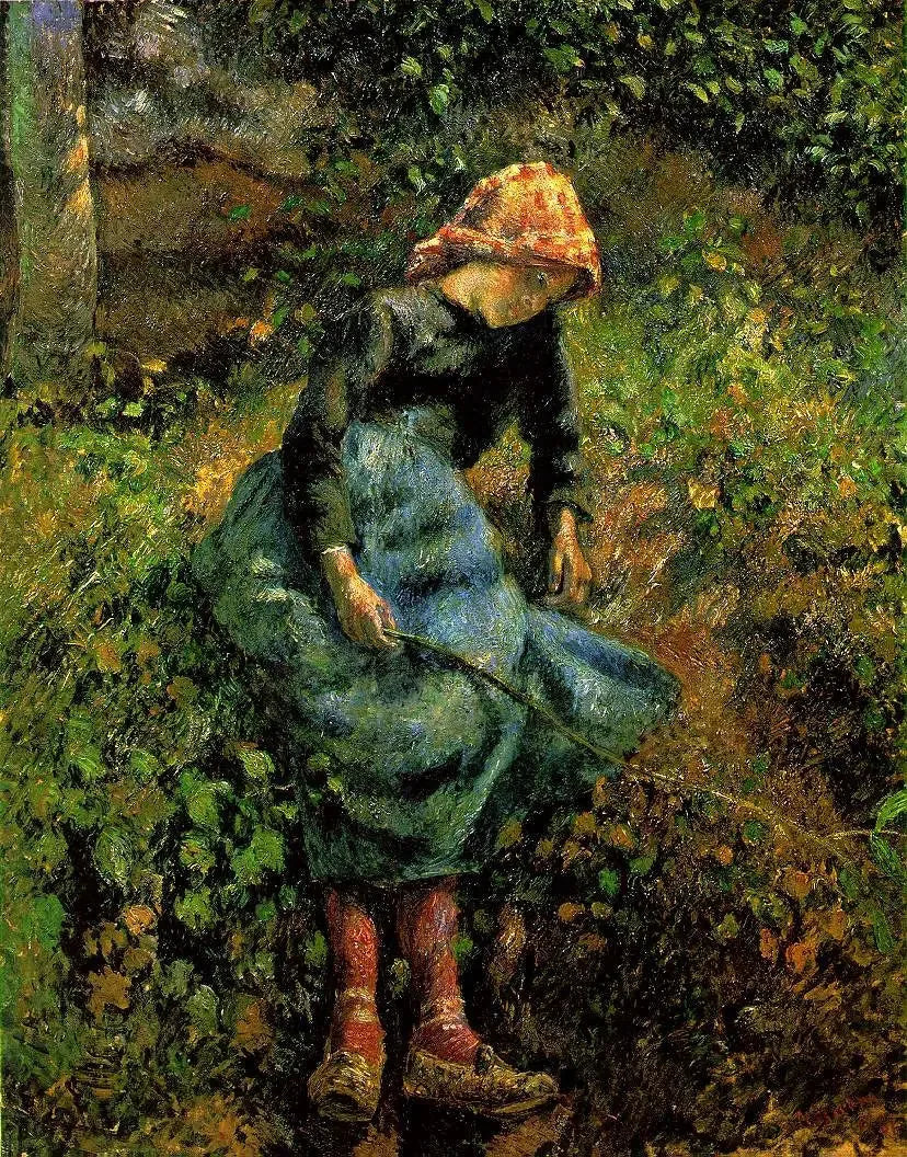 La Bergère - Camille Pissarro