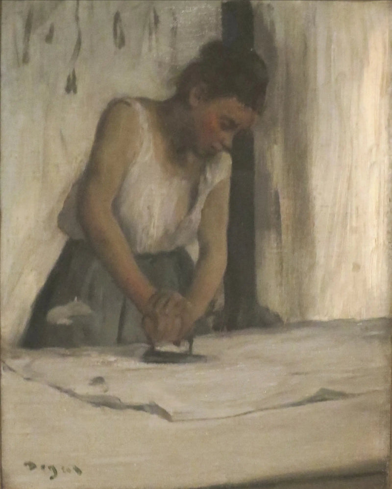 La Blanchisseuse - Edgar Degas