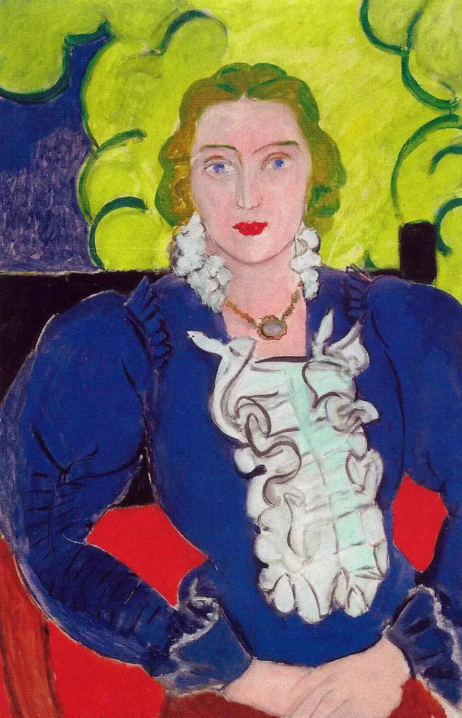 La Blouse bleue - Henri Matisse