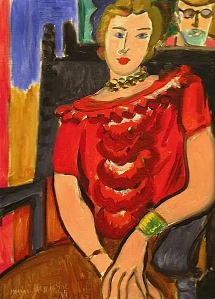 La Blouse rouge - Henri Matisse