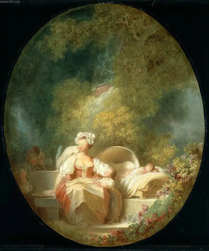 La Bonne mère - Jean-Honoré Fragonard