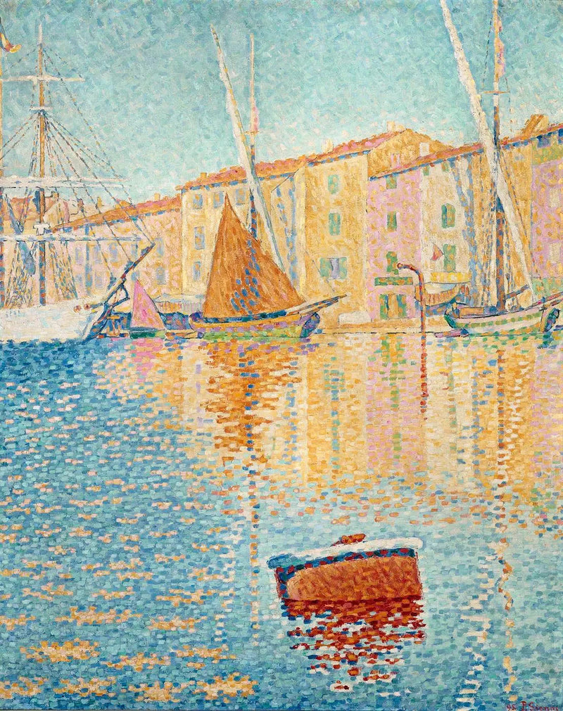 La Bouée rouge - Paul Signac
