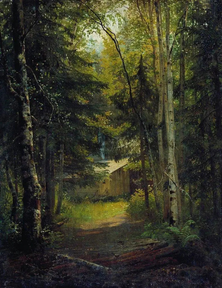La cabane dans la forêt - Ivan Chichkine