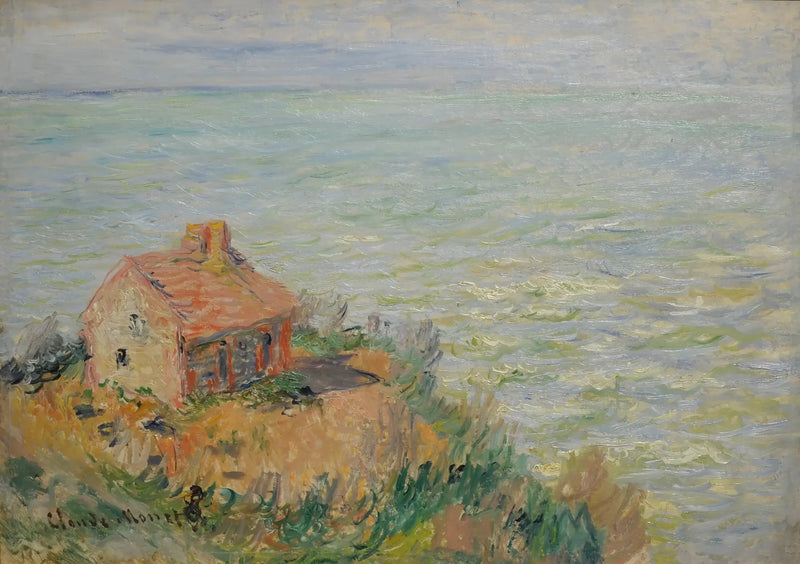 La Cabane des douaniers. Effet d'après-midi - Claude Monet