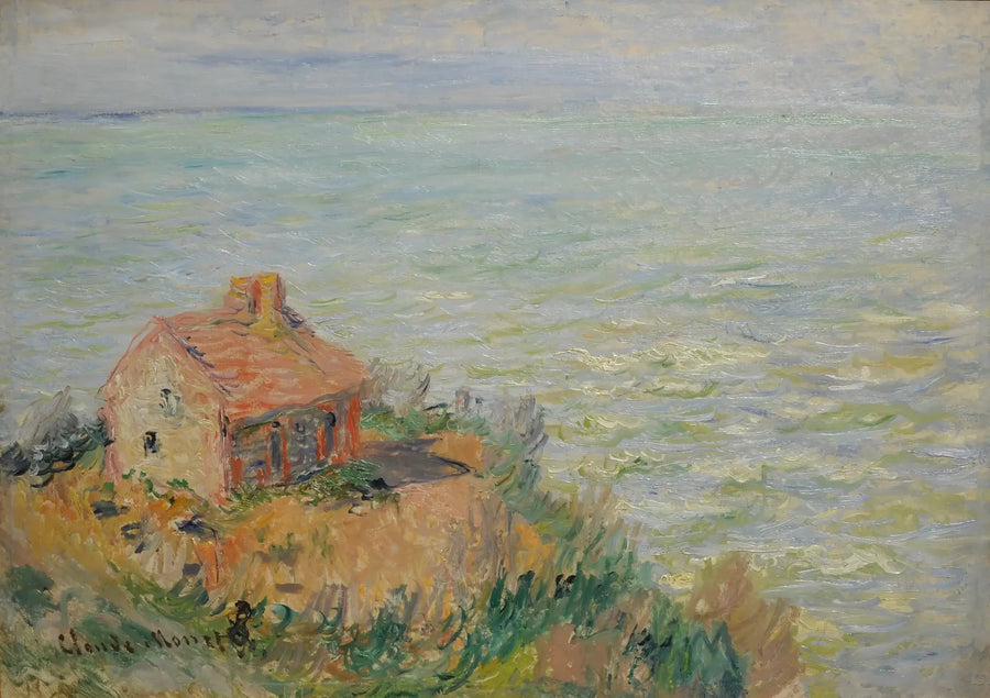 La Cabane des douaniers. Effet d'après-midi - Claude Monet