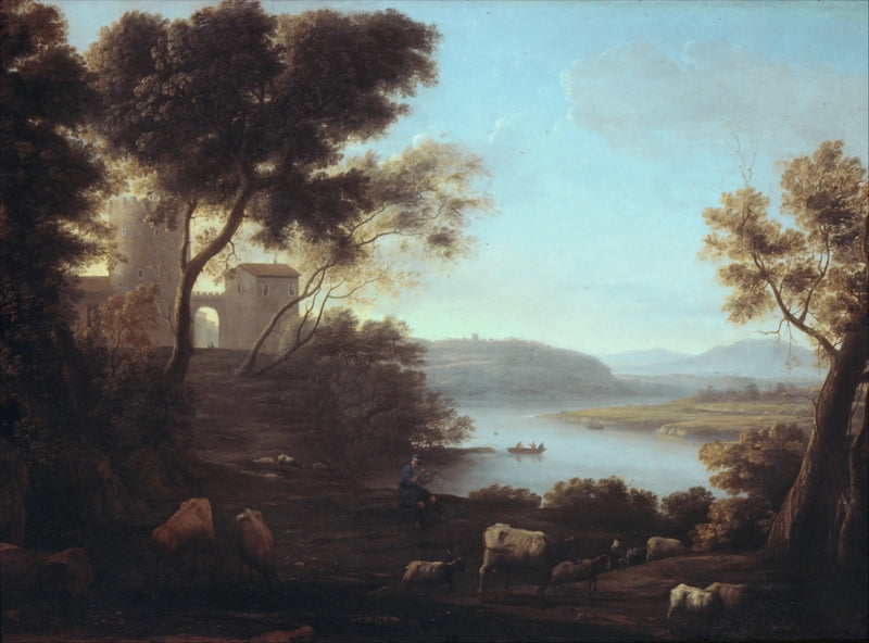 La Campagne romaine - Claude Lorrain