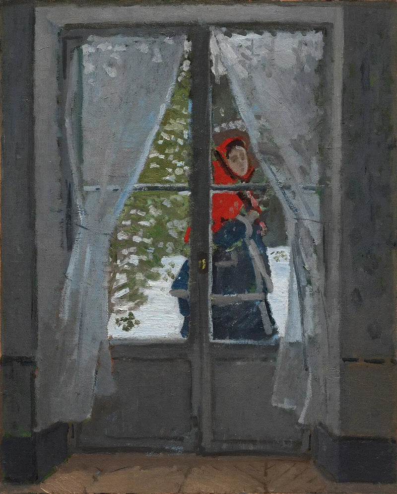 La Capeline rouge - Claude Monet