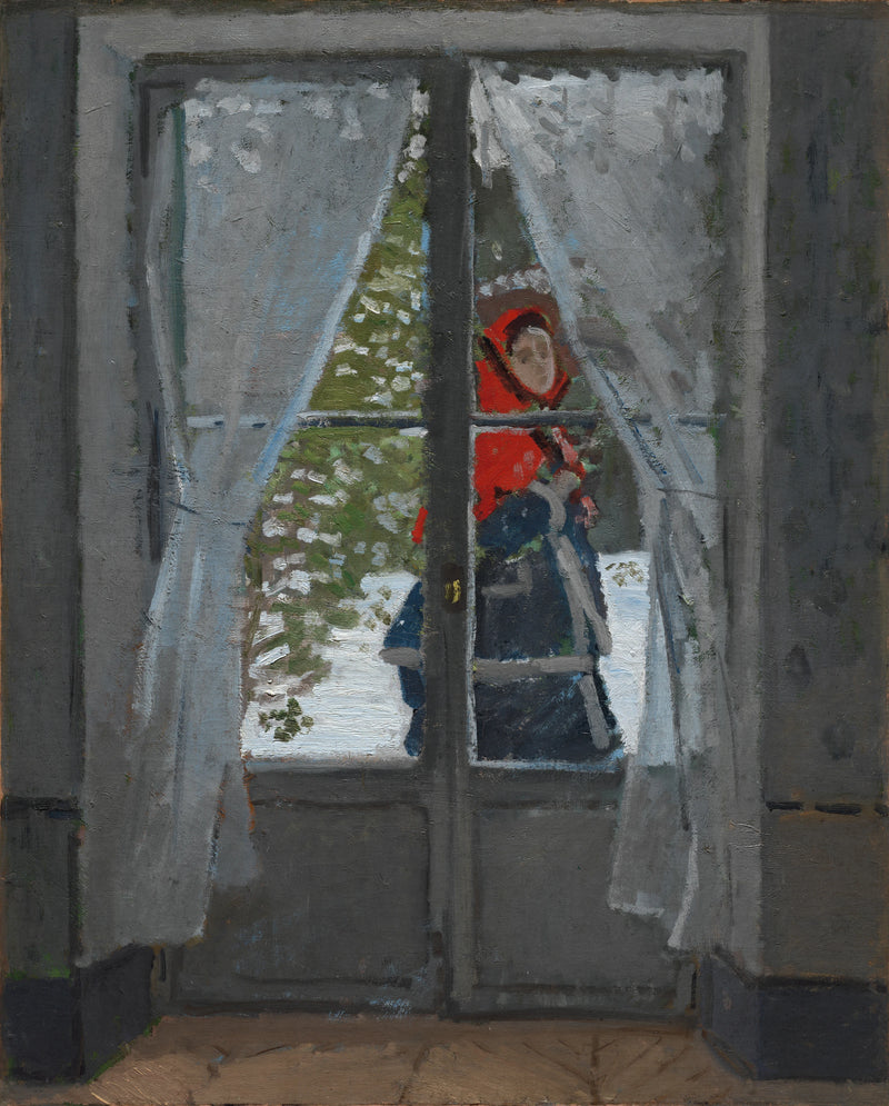 La Capeline rouge W257 – Claude Monet