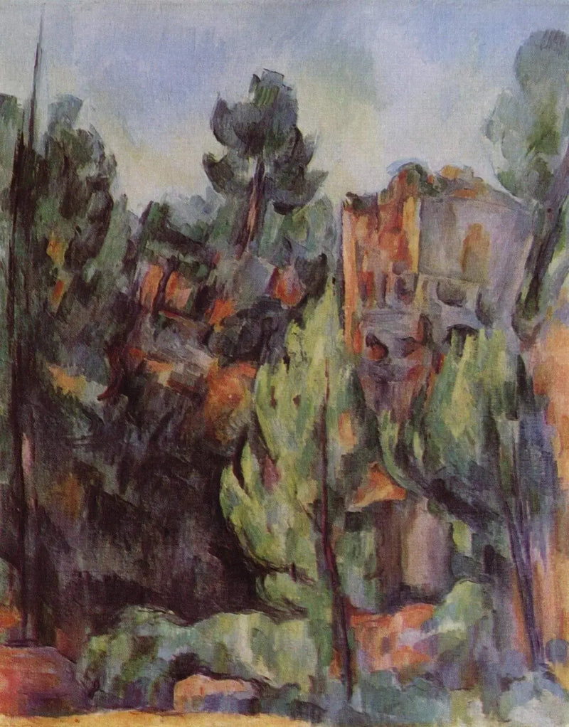 La Carrière de Bibémus - Paul Cézanne