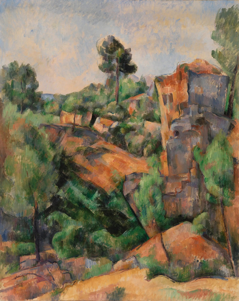 La carrière de Bibémus - Paul Cézanne