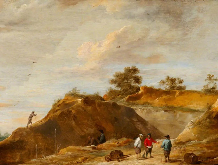 La carrière de sable - David Teniers le Jeune