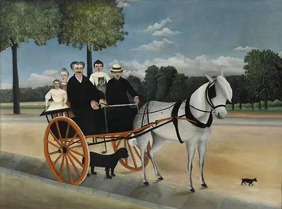 La Carriole du père Junier - Henri Rousseau