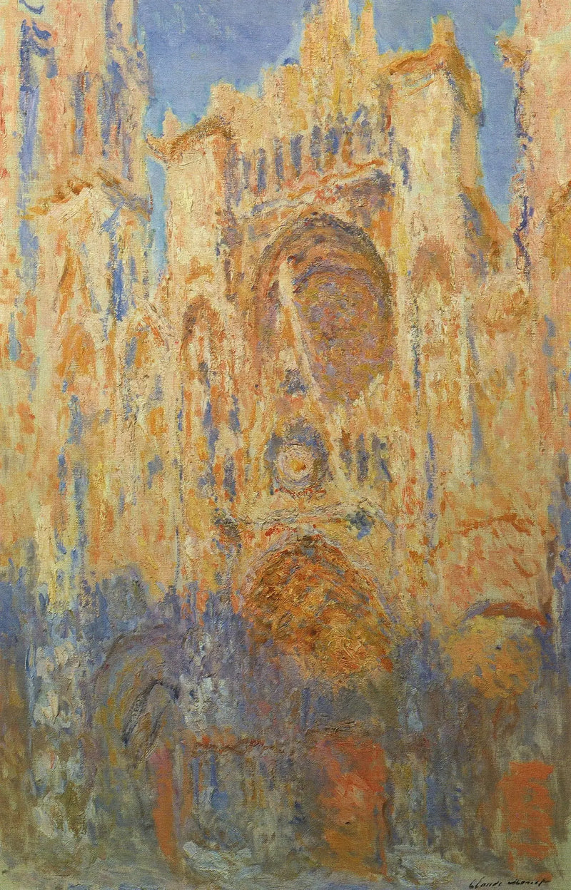 La Cathédrale de Rouen, Fin de journée - Claude Monet