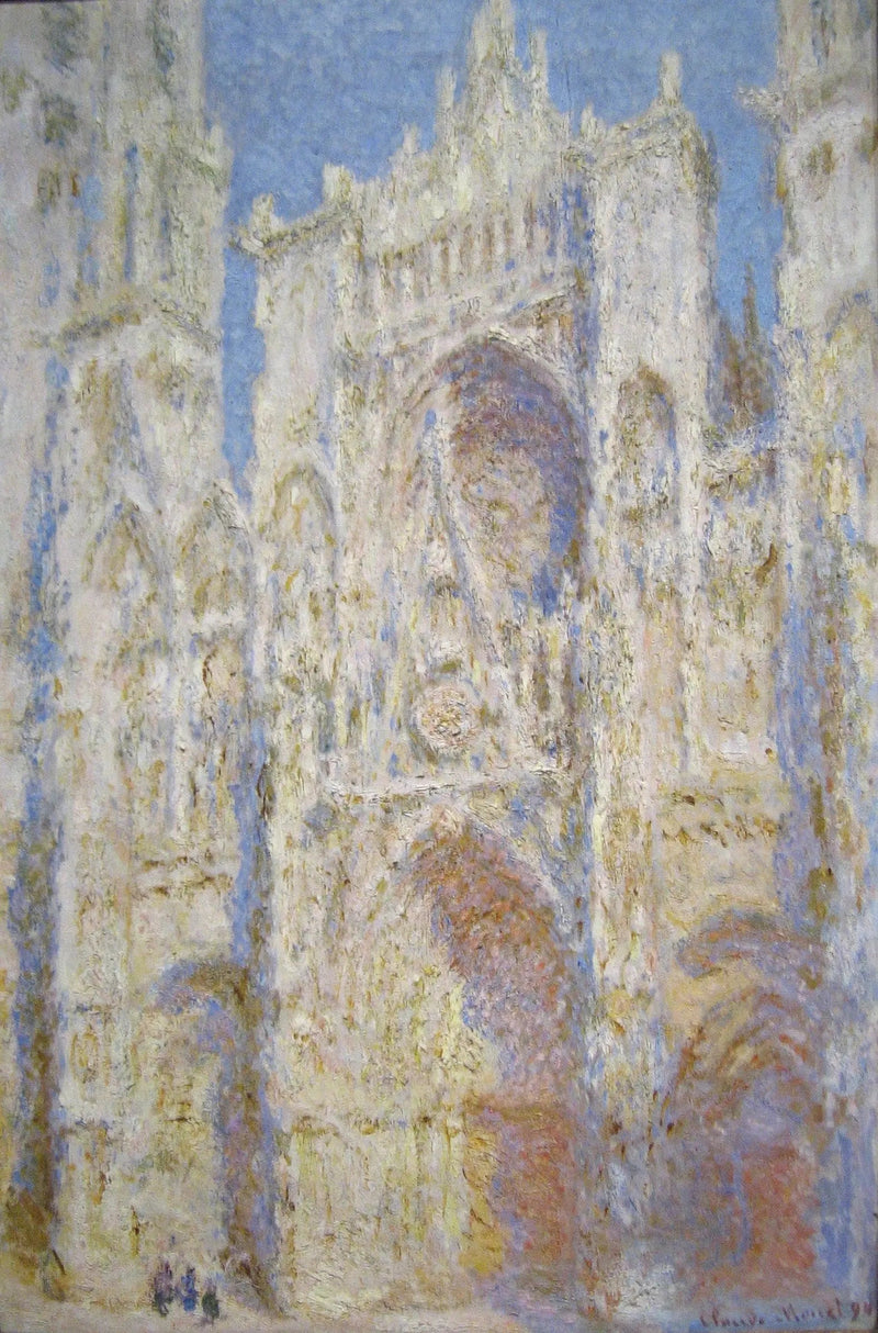 La Cathédrale de Rouen, le Portail, Soleil - Claude Monet