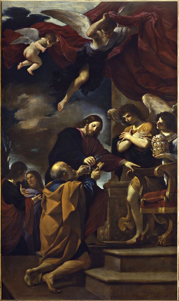 La Cattedra di San Pietro - Guercino