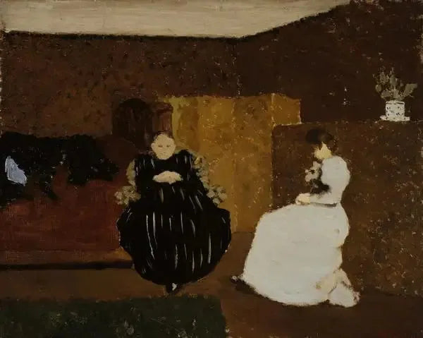 La causette - Édouard Vuillard