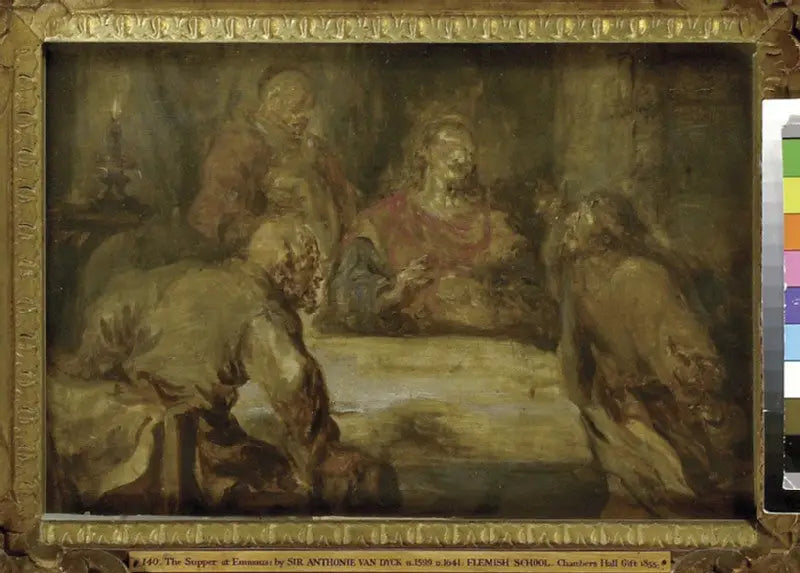 La Cène d'Emmaüs - Antoine van Dyck