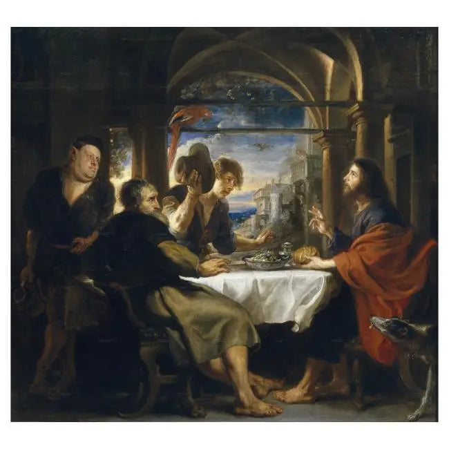 La Cène d'Emmaüs - Peter Paul Rubens