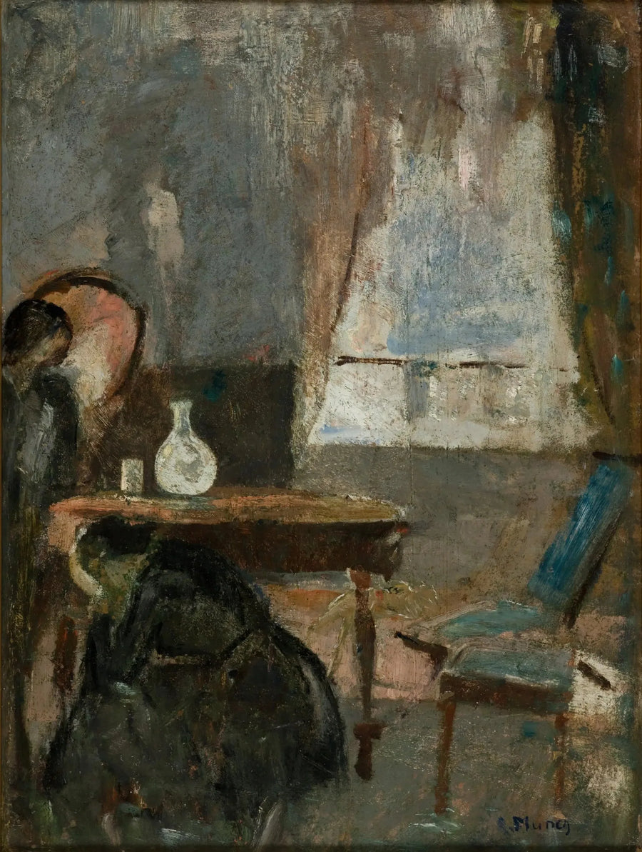 La Chambre du malade - Edvard Munch