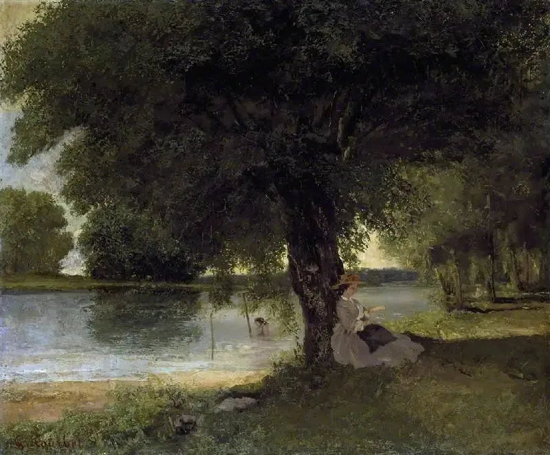 La Charente à Port-Bertaud - Gustave Courbet