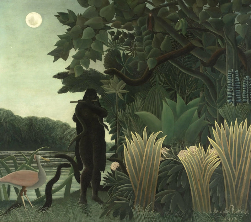La Charmeuse de serpents - Henri Rousseau