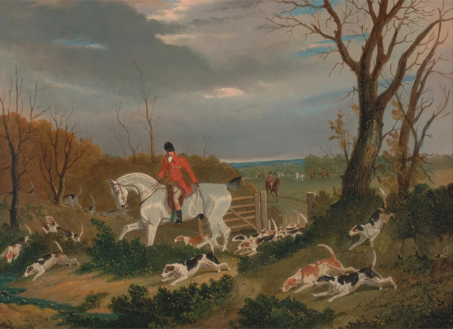 La chasse au Suffolk : Vers la couverture près de Herringswell - John Frederick Herring, Sr.