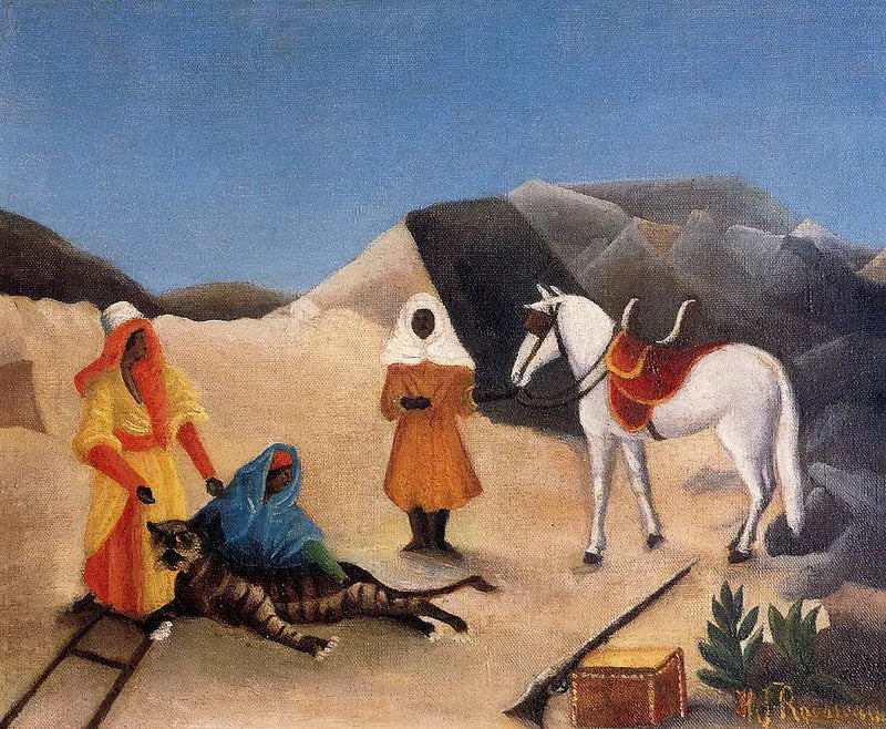 La Chasse au tigre - Henri Rousseau