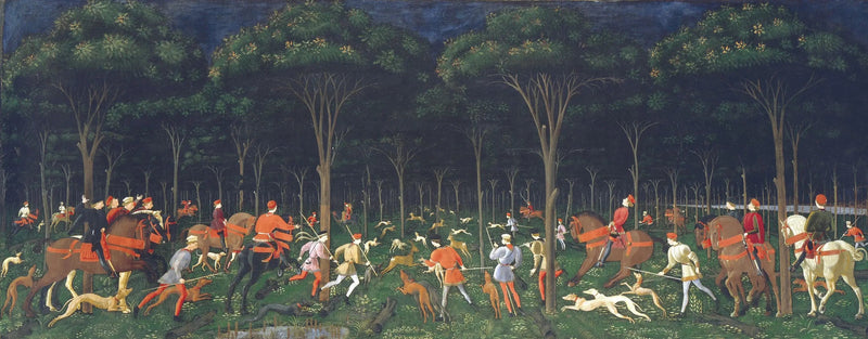 La Chasse de nuit - Paolo Uccello